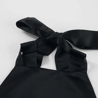 Hailey Tie Back Mini Dress