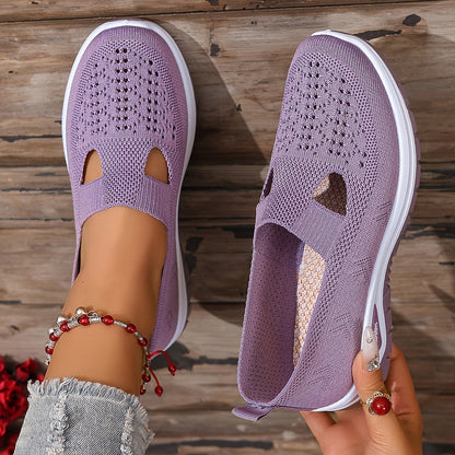 Casual Breathable Slip-On Walking Sneakers