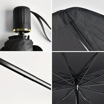 SunGuard™ Car Windshield Sunshade Umbrella – Folding Heat & UV Protection Front Window Cover