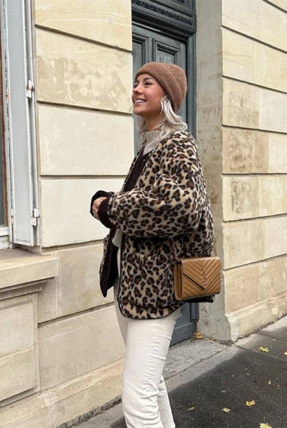 Bulera Leopard Print casual Jacket