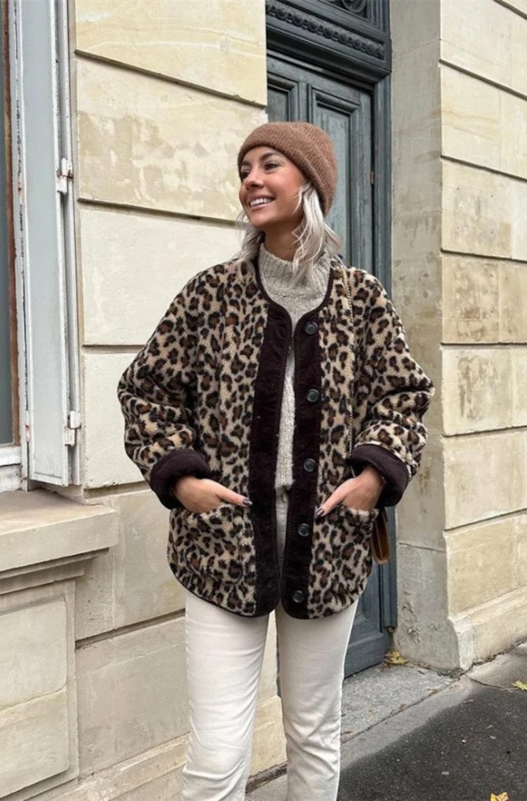 Bulera Leopard Print casual Jacket